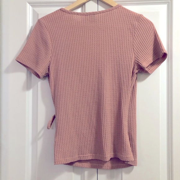 Pink wrapped top - Picture 2 of 2